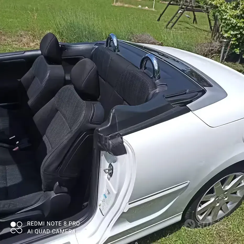 Usata Peugeot 207 CC 120 CV (88 kW) 2009 Bianco Cabrio