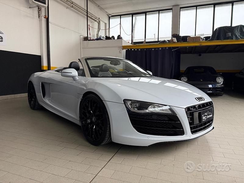 Usata Audi R8 Spyder 525 CV (386 kW) 2011 Bianco Cabrio