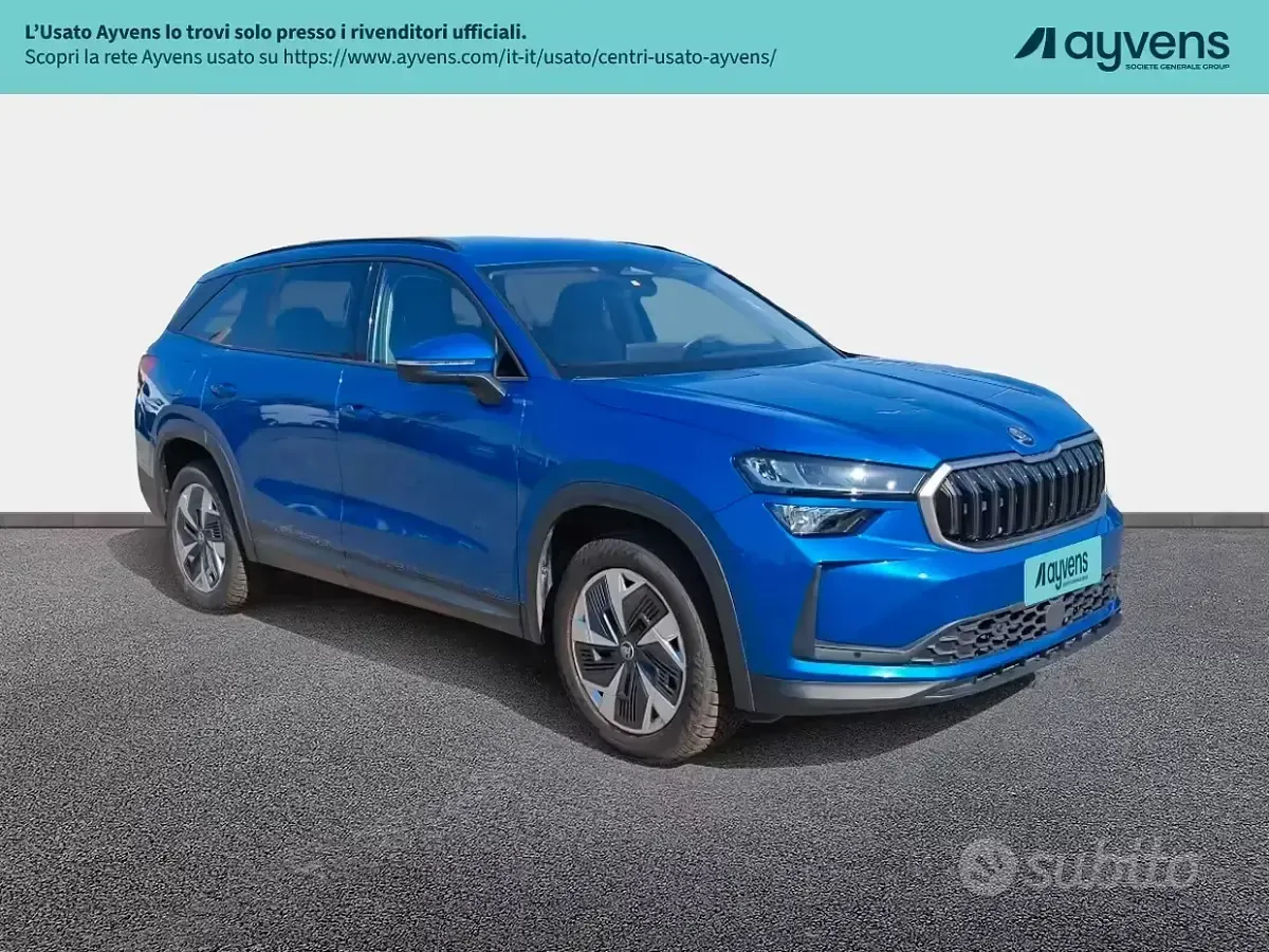 Usata Skoda Kodiaq Executive 150 CV (110 kW) 2025 Blu metallizzato SUV