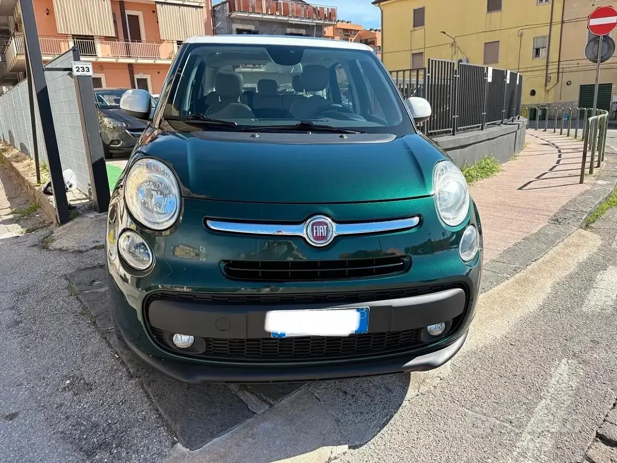 Usata Fiat 500L 80 CV (58 kW) 2013 Verde Monovolume