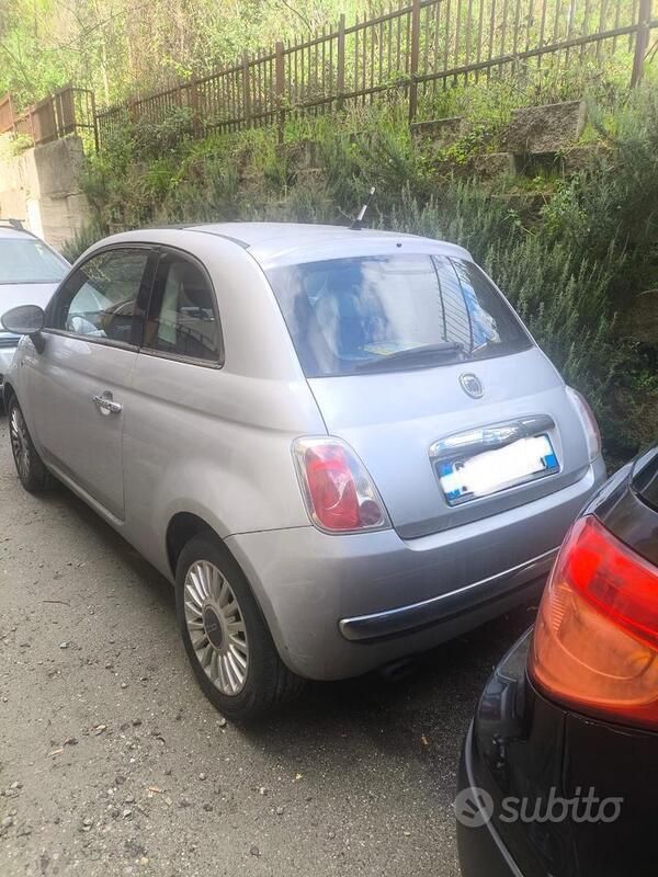 Usata Fiat 500 75 CV (55 kW) 2009 Grigio Berlina