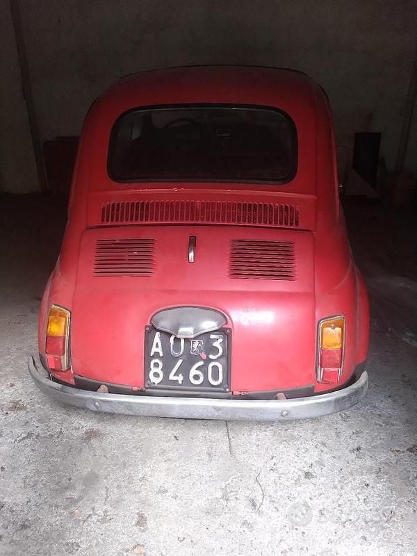 Usata Fiat 500 1960 Rosso Utilitaria