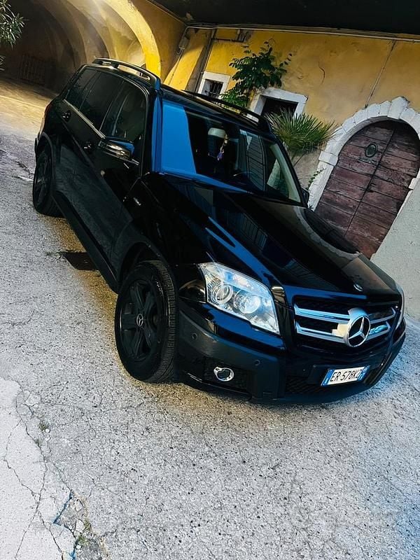 Usata Mercedes GLK220 170 CV (125 kW) 2009 Nero SUV