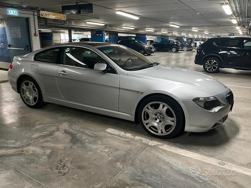 Usata BMW 645 2005 Grigio Coupé