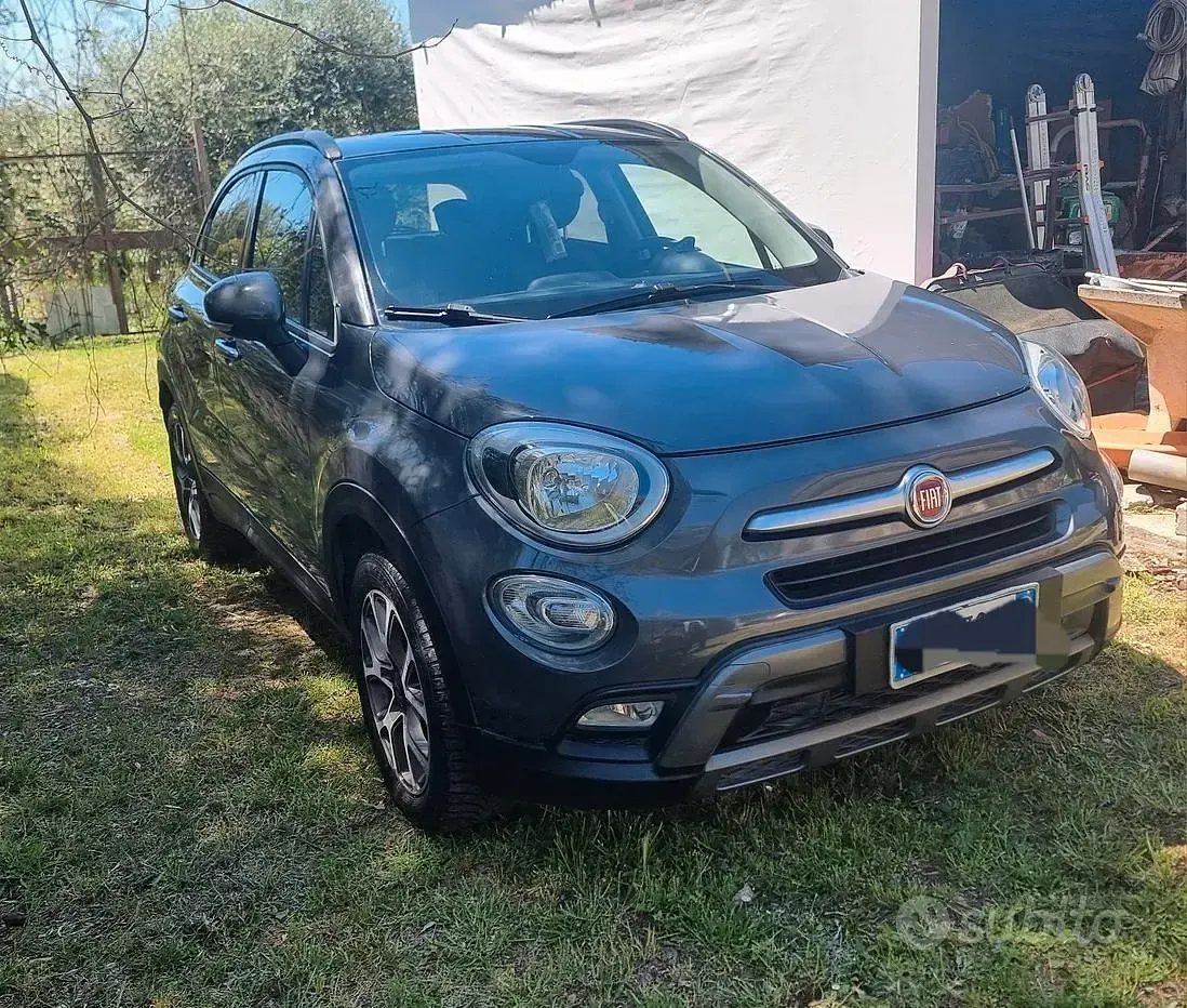 Usata Fiat 500X Cross 140 CV (102 kW) 2016 Grigio SUV