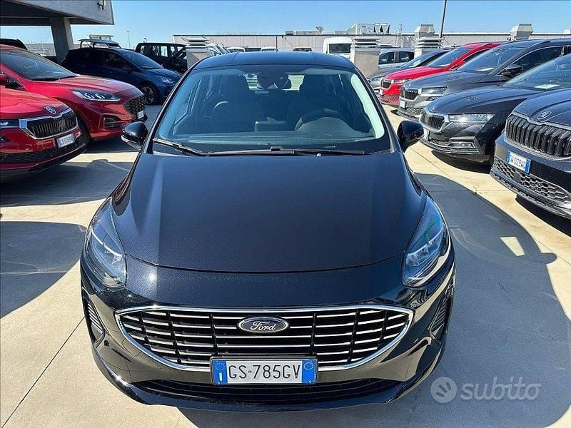 Usata Ford Fiesta Titanium 75 CV (55 kW) 2024 Nero Berlina