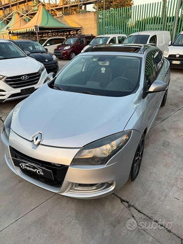 Usata Renault Mégane GrandTour GT 130 CV (95 kW) 2012 Grigio Station wagon