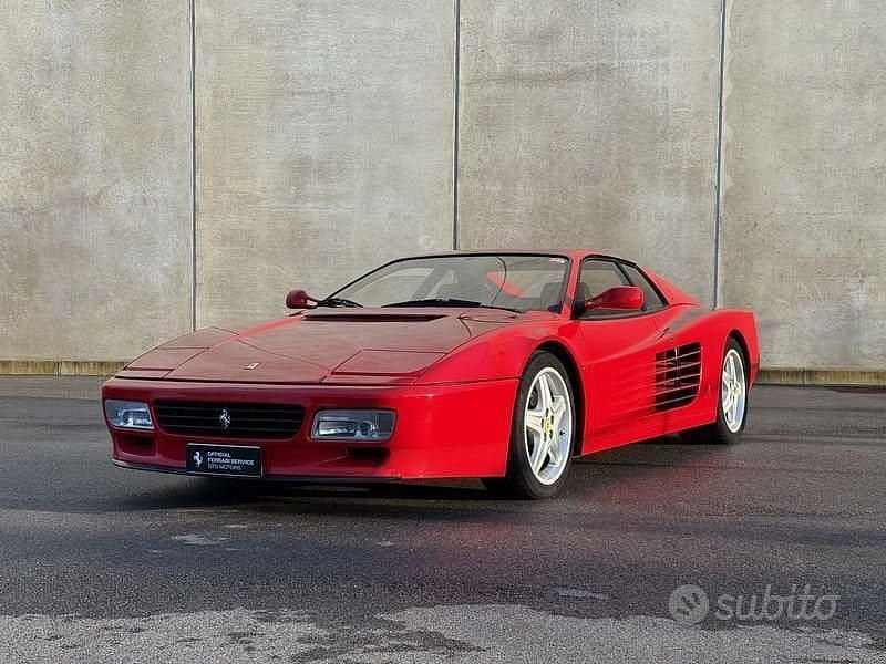 Usata Ferrari Testarossa 428 CV (314 kW) 1992 Rosso Coupé