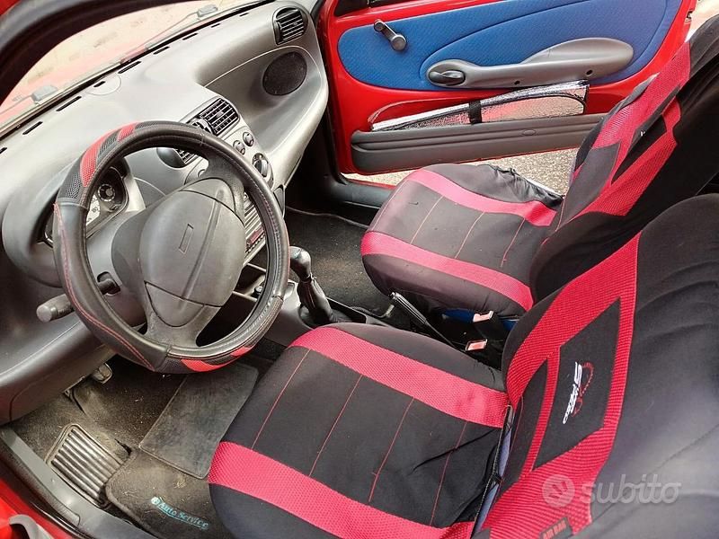 Usata Fiat Seicento 2000 Rosso Utilitaria