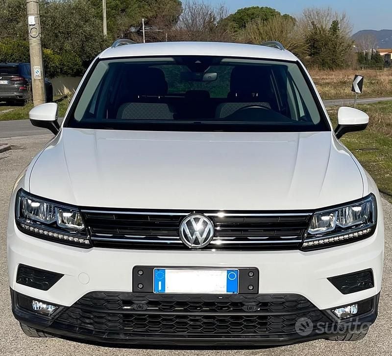 Usata VW Tiguan 125 CV (91 kW) 2017 Bianco SUV
