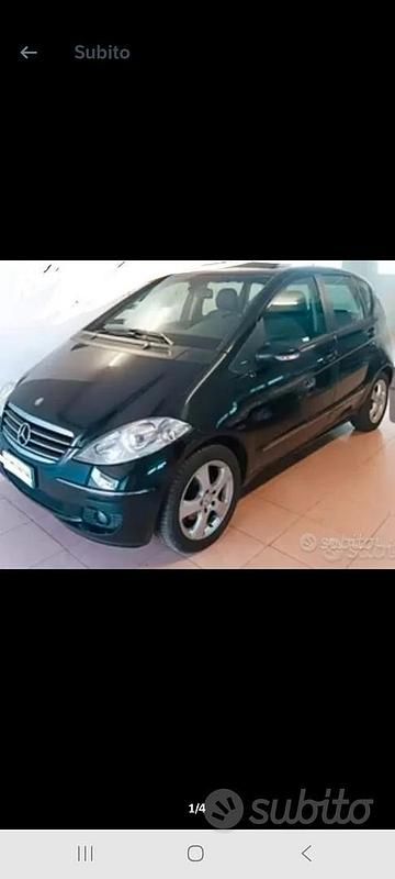 Usata Mercedes A150 95 CV (69 kW) 2008 Nero Berlina