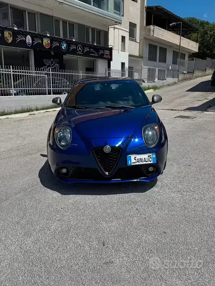 Usata Alfa Romeo MiTo Quadrifoglio 170 CV (125 kW) 2017 Bluazzurro Utilitaria