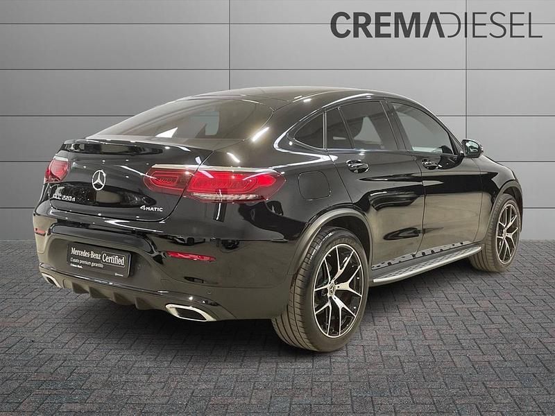 Usata Mercedes GLC220 Edition 194 CV (142 kW) 2022 Nero Coupé