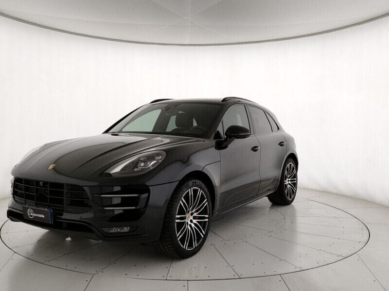 Nero Usata 2017 Porsche Macan Turbo Performance Package SUV | 37.000 € (Super prezzo) - Immagine 1/4