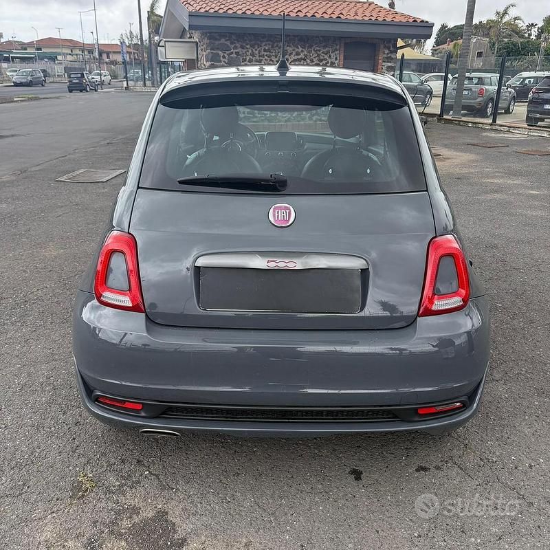 Usata Fiat 500S 95 CV (69 kW) 2018 Grigio Utilitaria