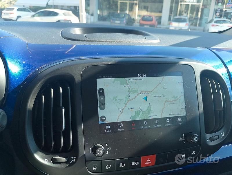 Usata Fiat 500L 95 CV (69 kW) 2020 Blu Monovolume