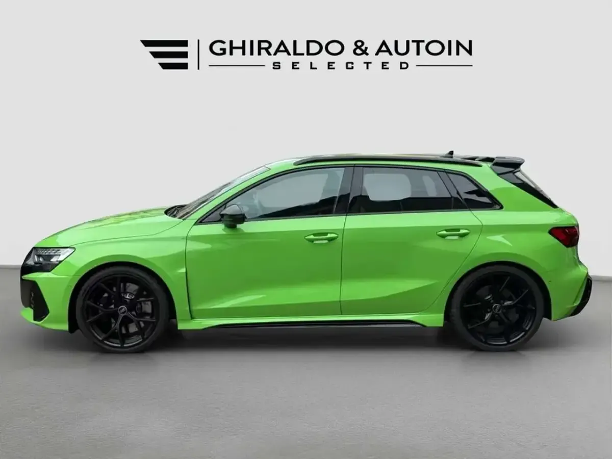 Usata Audi RS3 Ambiente 400 CV (294 kW) 2025 Verde Berlina