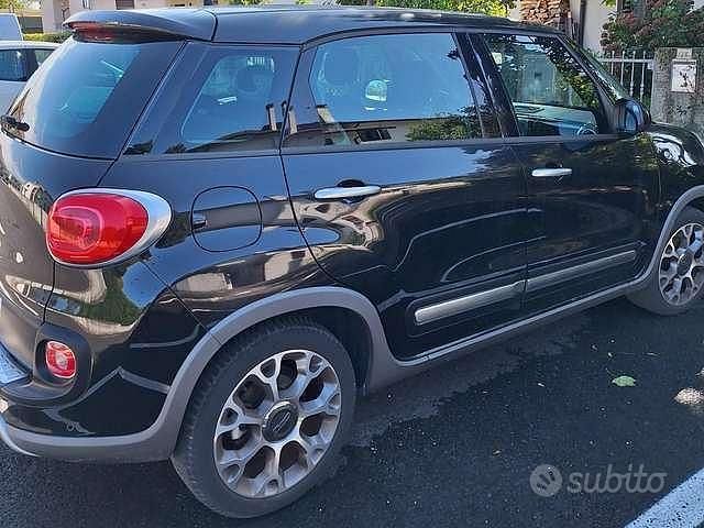 Usata Fiat 500L Trekking 84 CV (61 kW) 2015 Nero Monovolume