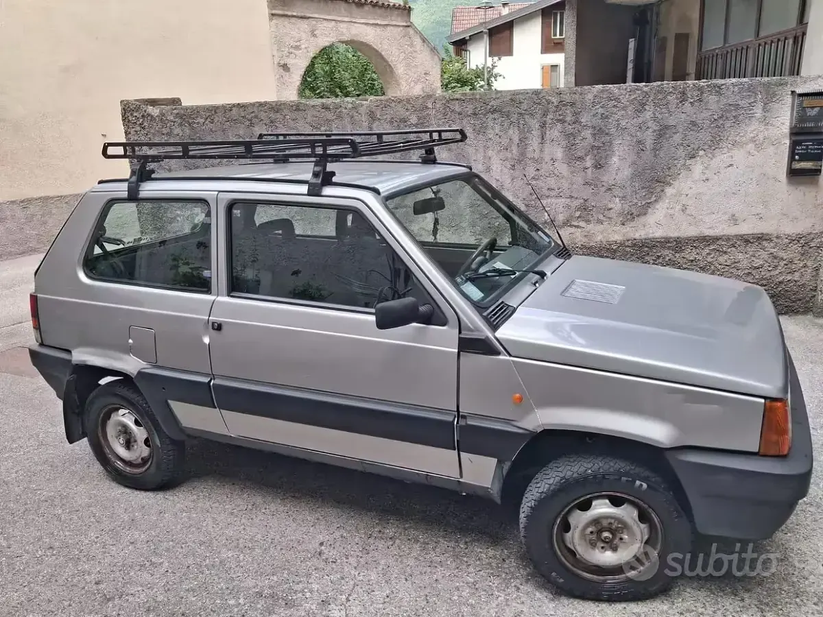 Usata Fiat Panda 4x4 54 CV (39 kW) 2002 Bluazzurro Utilitaria