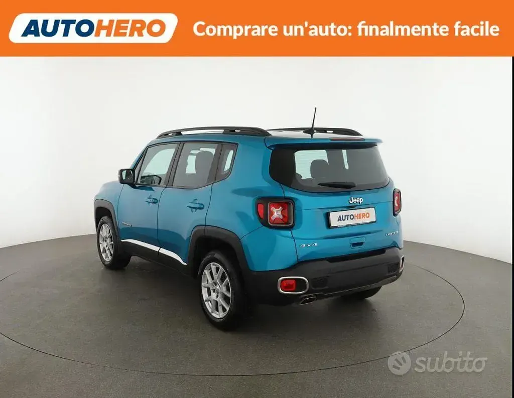 Usata Jeep Renegade Limited 140 CV (102 kW) 2020 Blu SUV