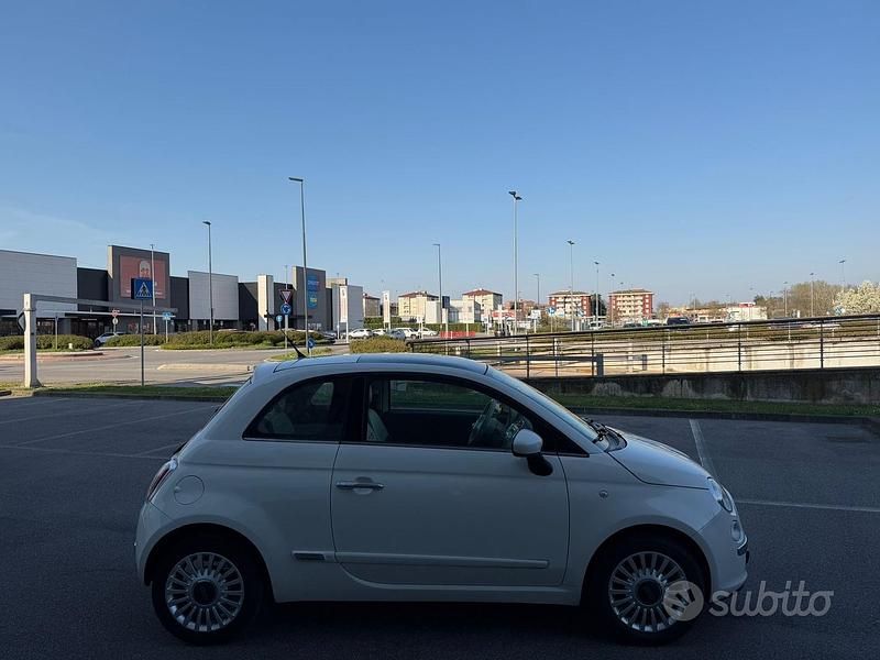 Usata Fiat 500 95 CV (69 kW) 2012 Bianco Coupé