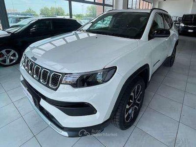 Bianco Usata 2023 Jeep Compass Limited SUV | 27.000 € (Cara) - Immagine 1/4