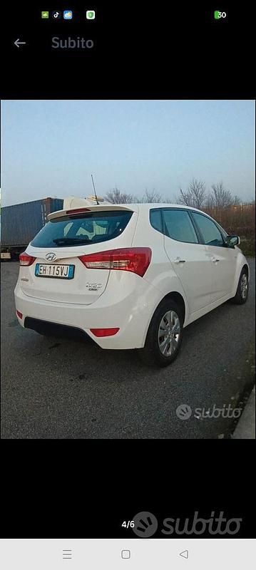 Usata Hyundai ix20 Classic 90 CV (66 kW) 2011 Bianco Utilitaria