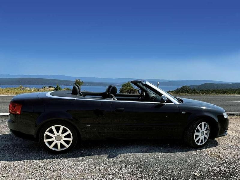 Usata Audi A4 Cabriolet Comfort 140 CV (102 kW) 2009 Nero Cabrio