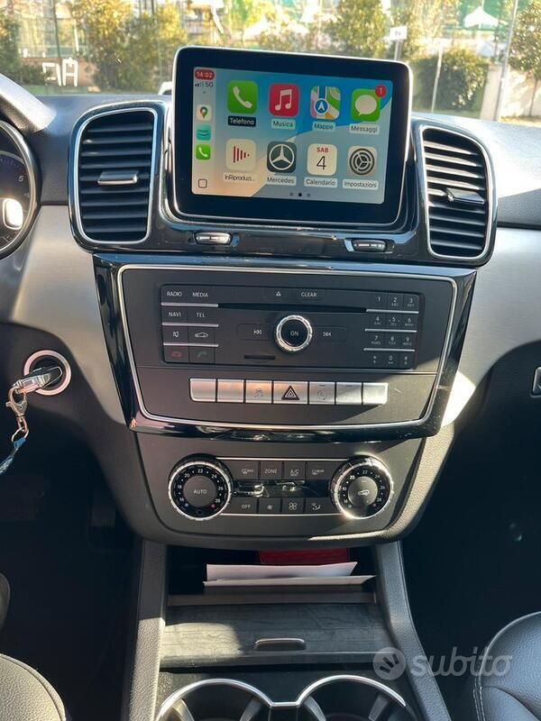 Usata Mercedes GLE250 204 CV (150 kW) 2015 Bianco SUV