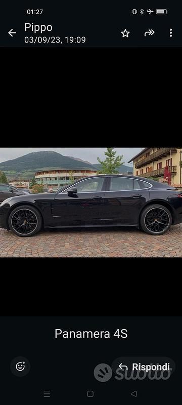 Nero Usata 2019 Porsche Panamera Tre volumi | 58.000 € - Immagine 1/3