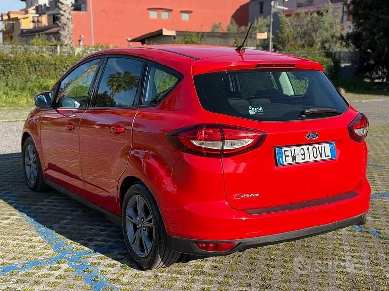 Usata Ford C-MAX Business Edition 120 CV (88 kW) 2019 Rosso Monovolume
