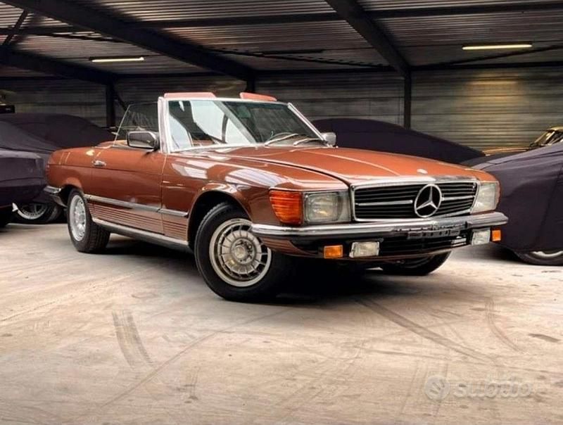 Usata Mercedes SL280 1970 Marrone Cabrio