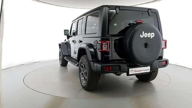 Usata Jeep Wrangler Unlimited Rubicon 272 CV (200 kW) 2024 Nero deep effetto perlato SUV