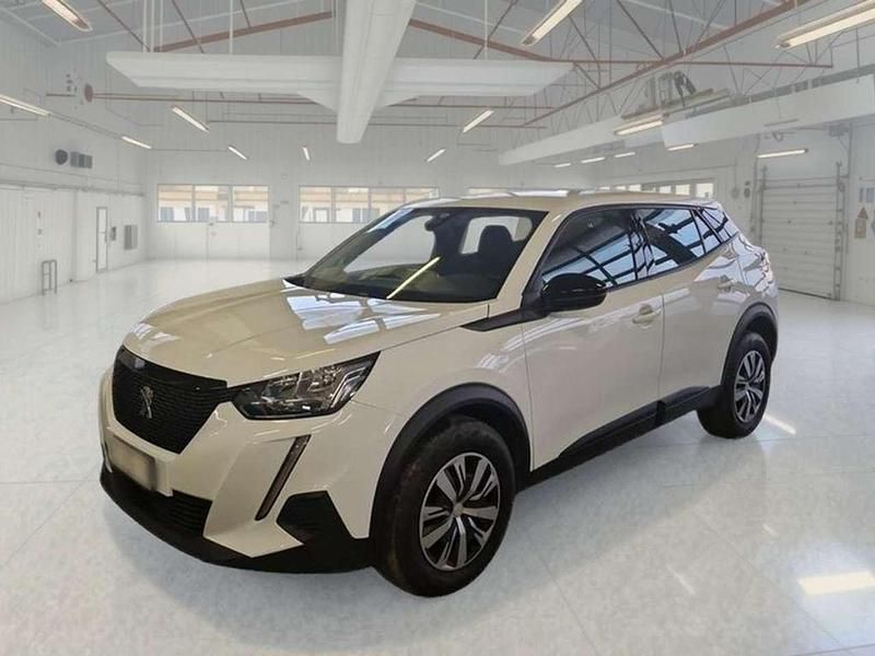 Bianco Usata 2022 Peugeot 2008 Active SUV | 18.000 € (Buon prezzo) - Immagine 1/4