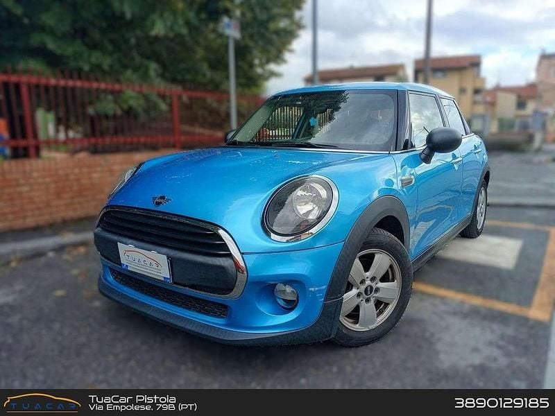 Usata Mini ONE 75 CV (55 kW) 2018 Blu/azzurro Utilitaria
