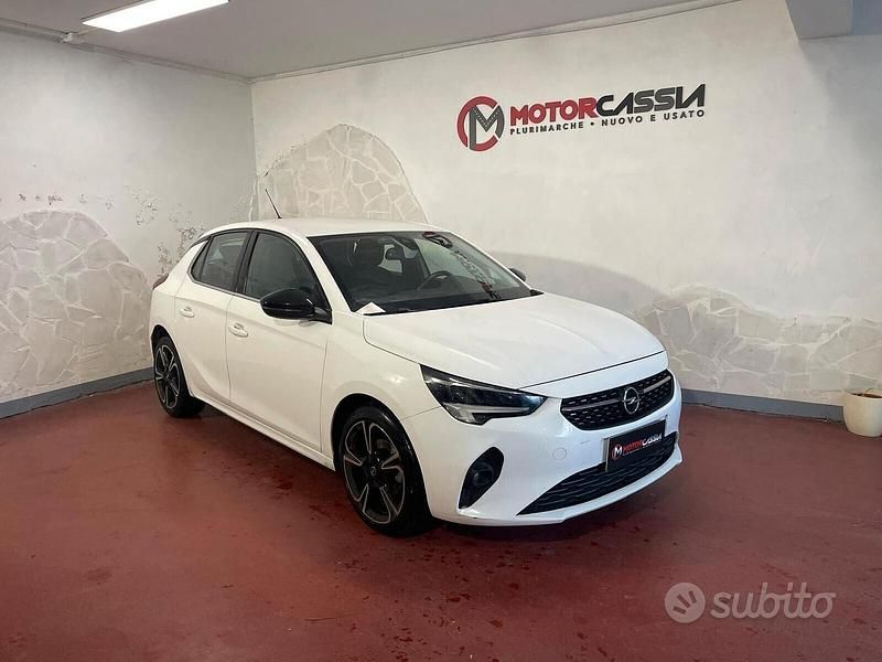 Usata Opel Corsa Elegance 75 CV (55 kW) 2020 Bianco Berlina