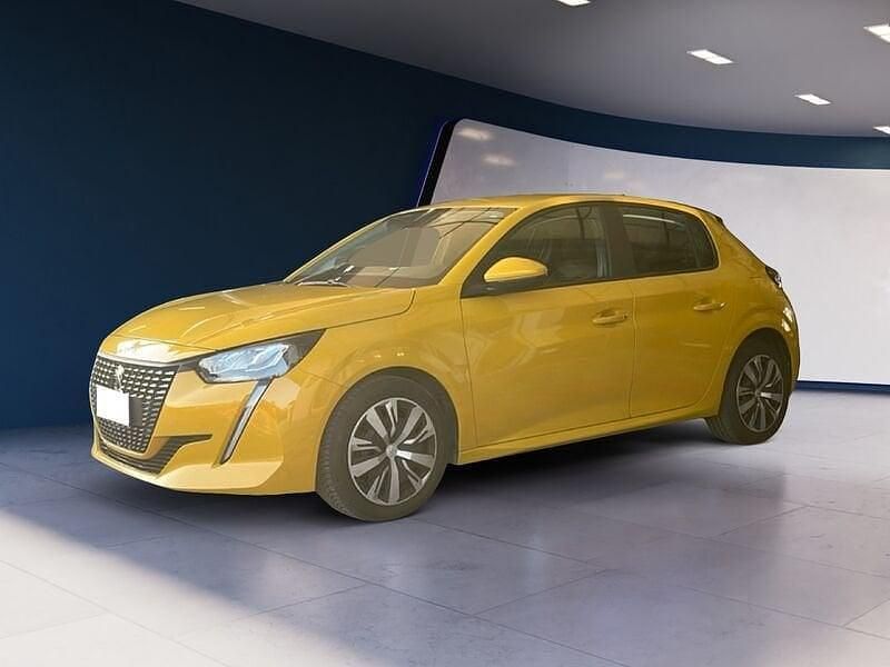 Usata Peugeot 208 Active 74 CV (54 kW) 2020 Giallo Utilitaria