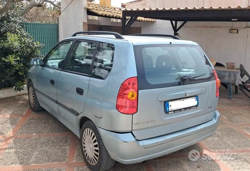 Usata Mitsubishi Space Star 102 CV (75 kW) 2005 Verde Monovolume