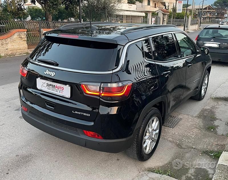 Usata Jeep Compass Limited 130 CV (95 kW) 2022 Nero SUV