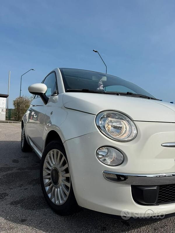 Usata Fiat 500 85 CV (62 kW) 2014 Bianco Utilitaria