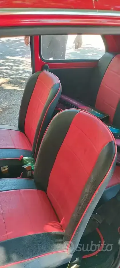 Usata Fiat 500 1970 Rosso Utilitaria