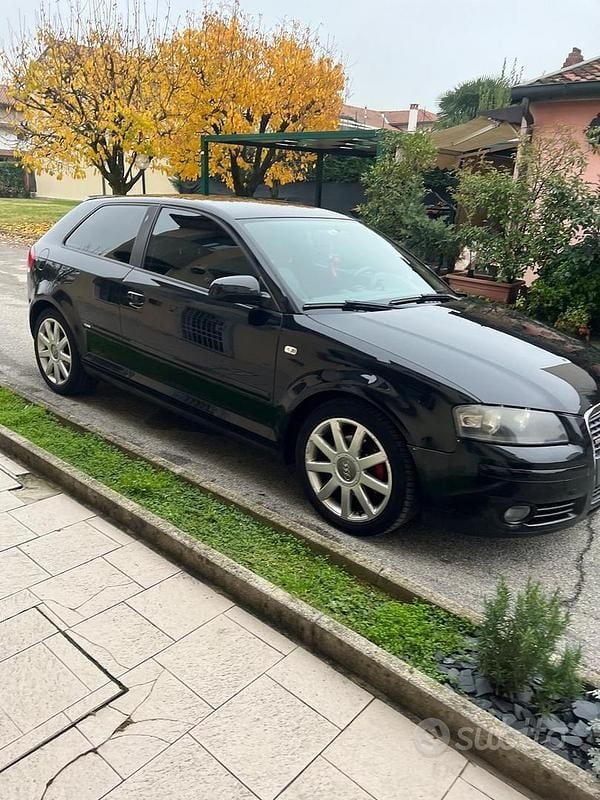 Usata Audi A3 S-Line 2006 Nero Utilitaria