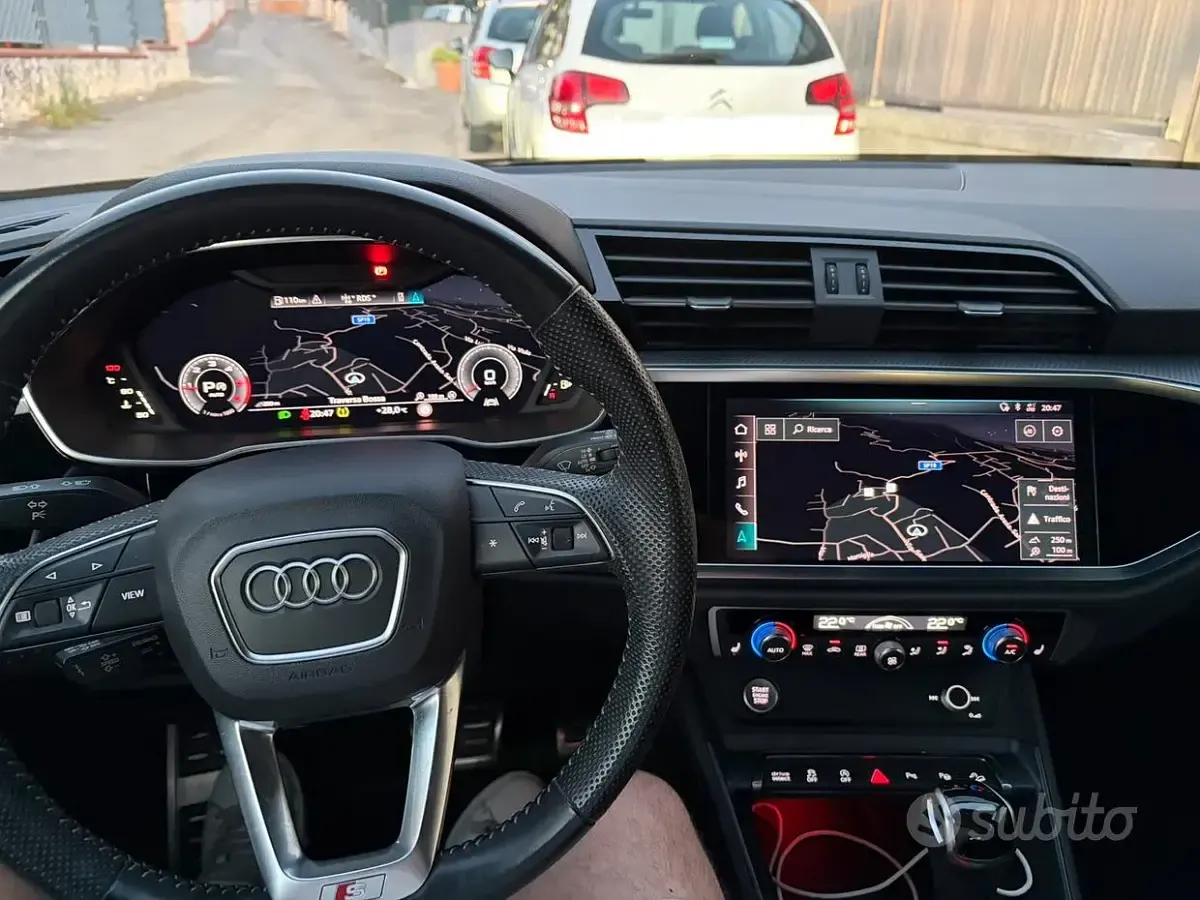 Usata Audi Q3 Sportback S-Line 150 CV (110 kW) 2021 Grigio SUV