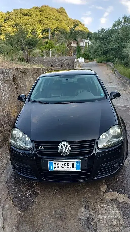 Usata VW Golf VI GT 140 CV (102 kW) 2008 Nero Utilitaria
