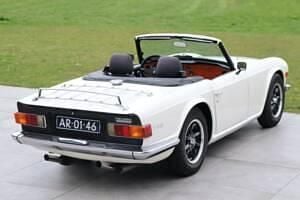 Usata Triumph TR6 104 CV (76 kW) 1970 Bianco Cabrio