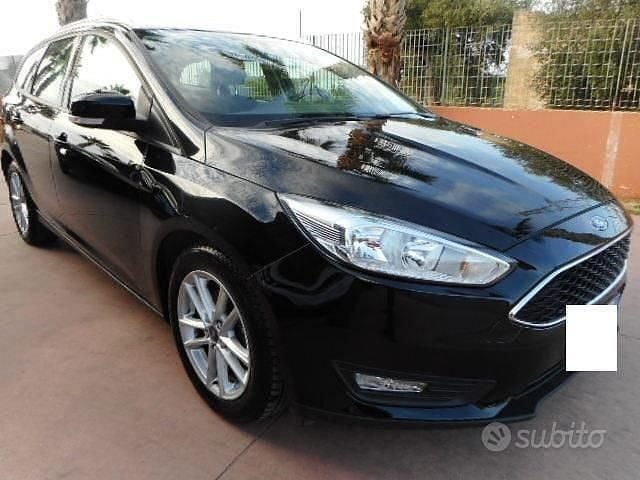Usata Ford Focus Titanium 120 CV (88 kW) 2018 Nero Station wagon