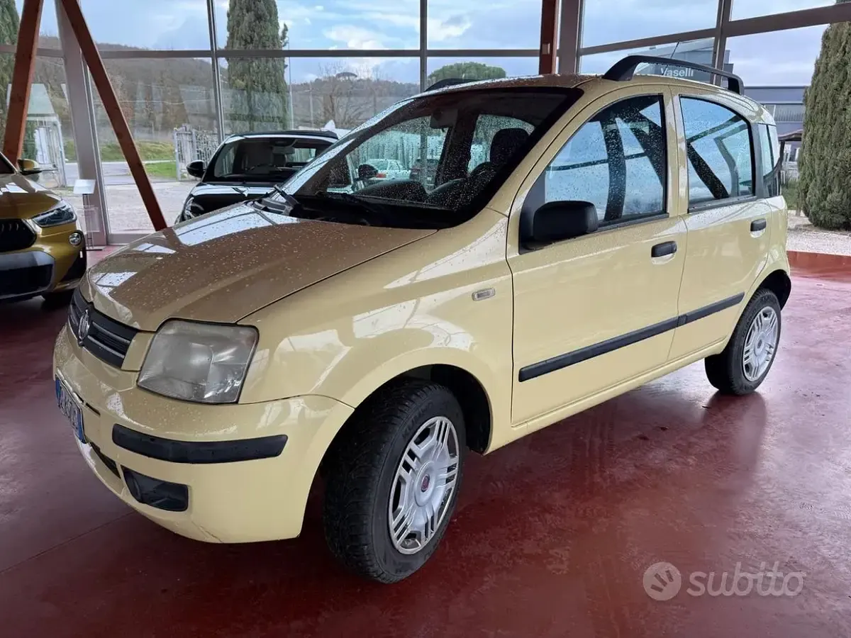 Usata Fiat Panda 60 CV (44 kW) 2008 Giallo Utilitaria