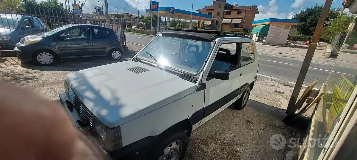 Usata Fiat Panda 4x4 50 CV (36 kW) 1988 Bianco Utilitaria