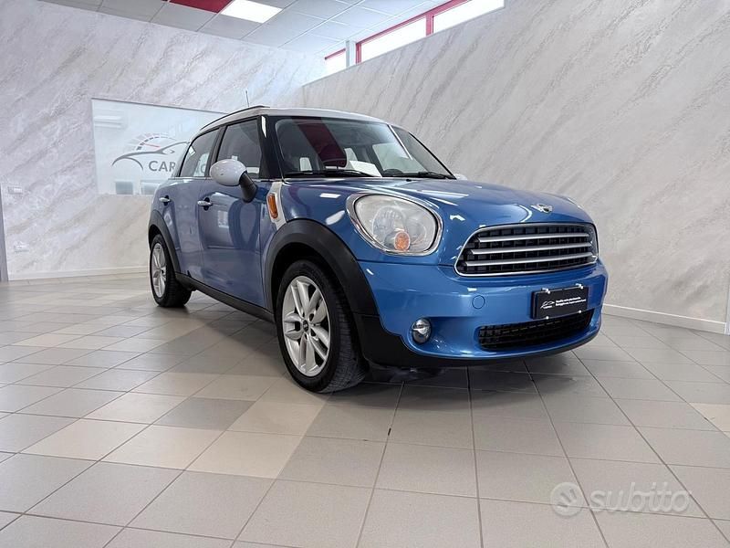 Usata Mini Cooper D Countryman 111 CV (81 kW) 2010 Blu SUV