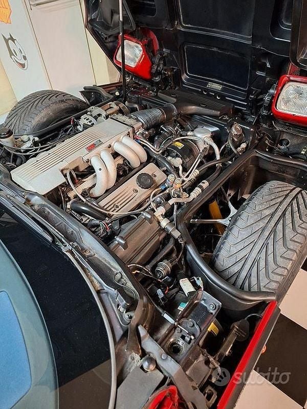 Usata Corvette C4 1987 Rosso Coupé